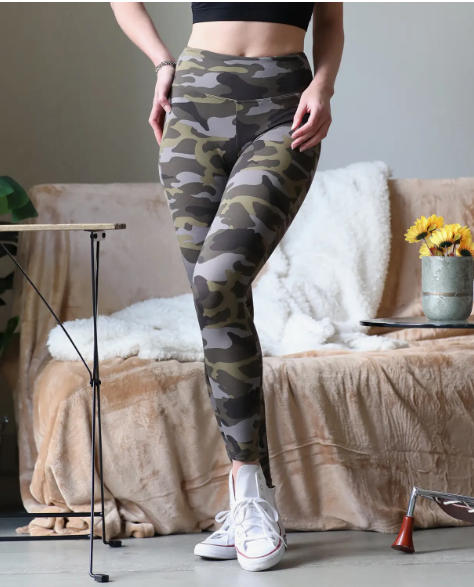 Premium Microfiber Camouflage Leggings