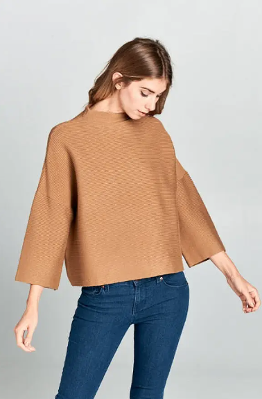 Not Your Casual Top Camel